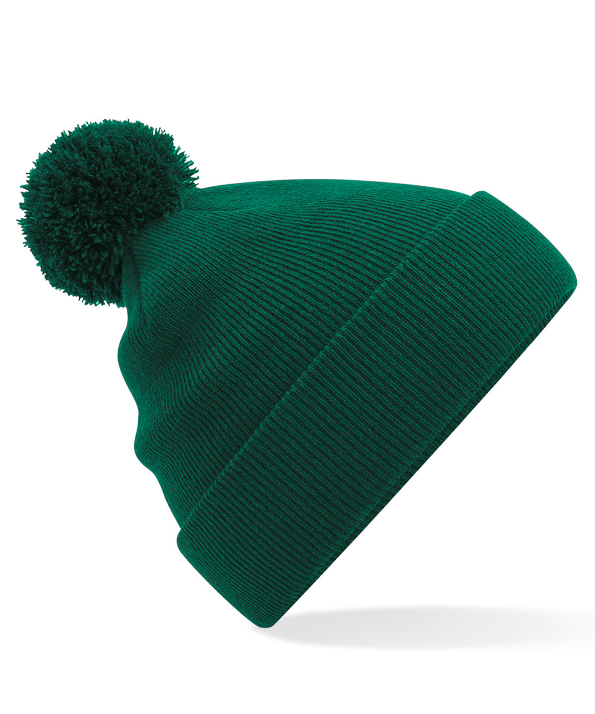 Junior original pom pom beanie | bottle green