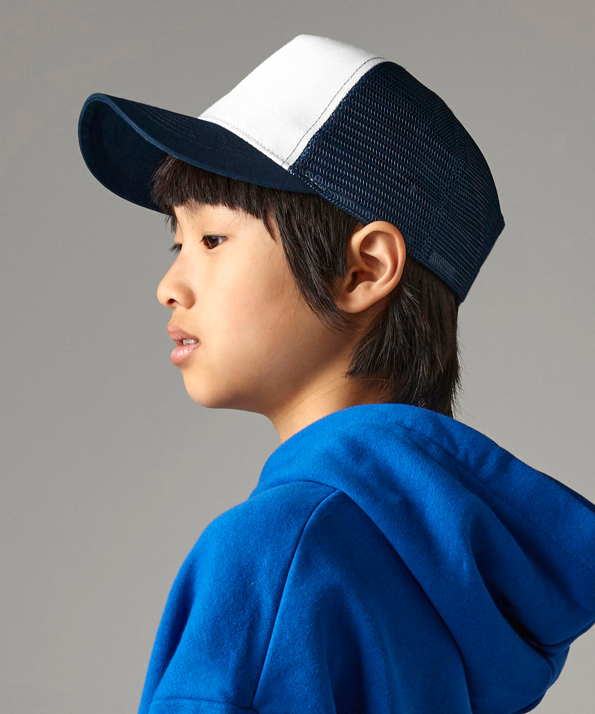 Junior snapback trucker | black/black