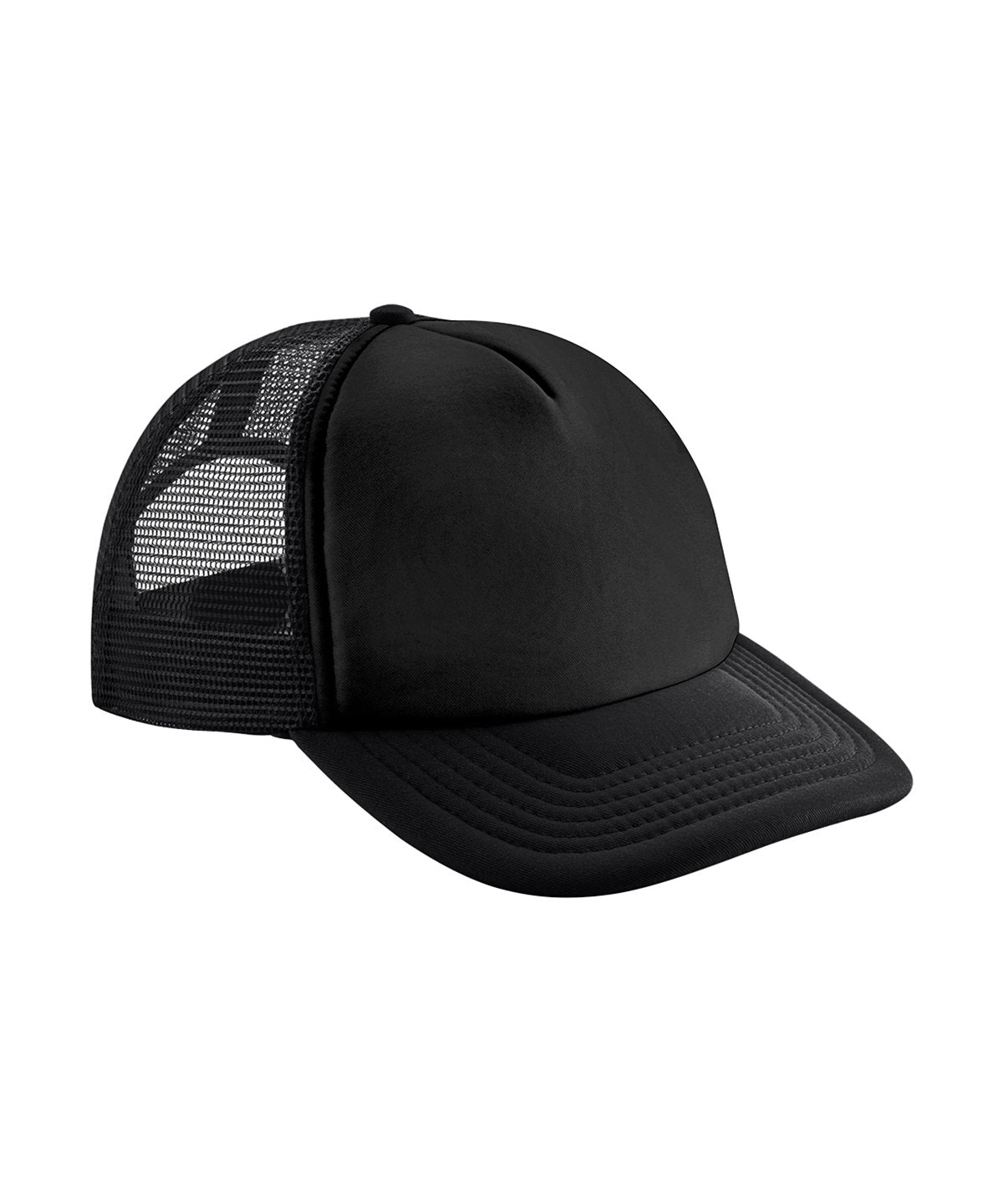 Junior vintage snapback trucker | black/black