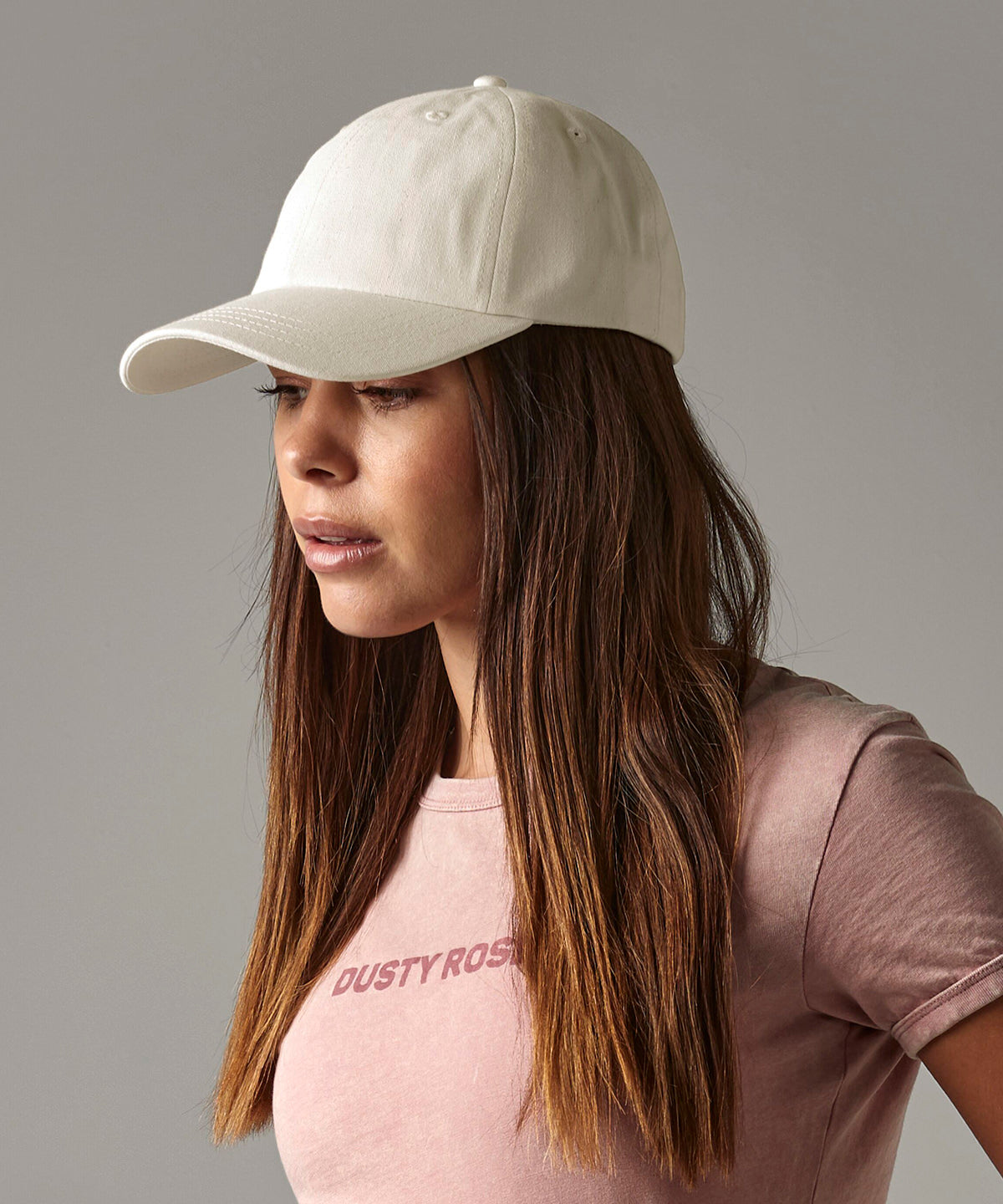 Organic cotton 6-panel dad cap | black