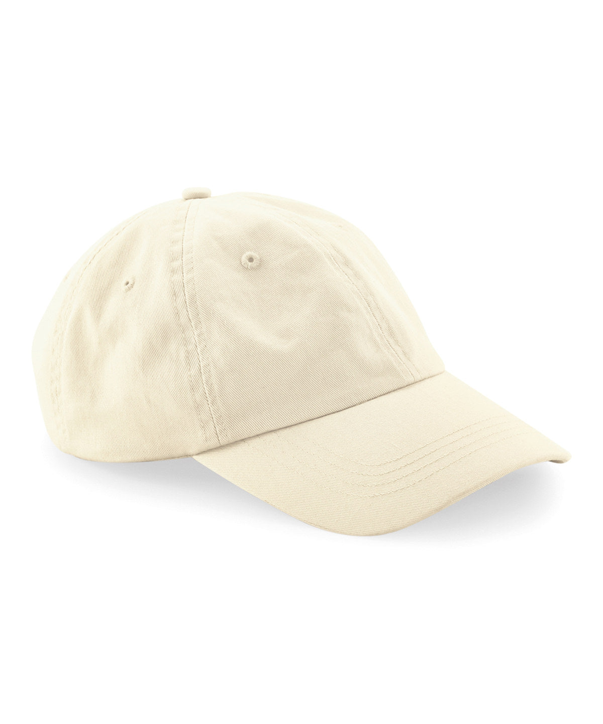 Organic cotton 6-panel dad cap | natural