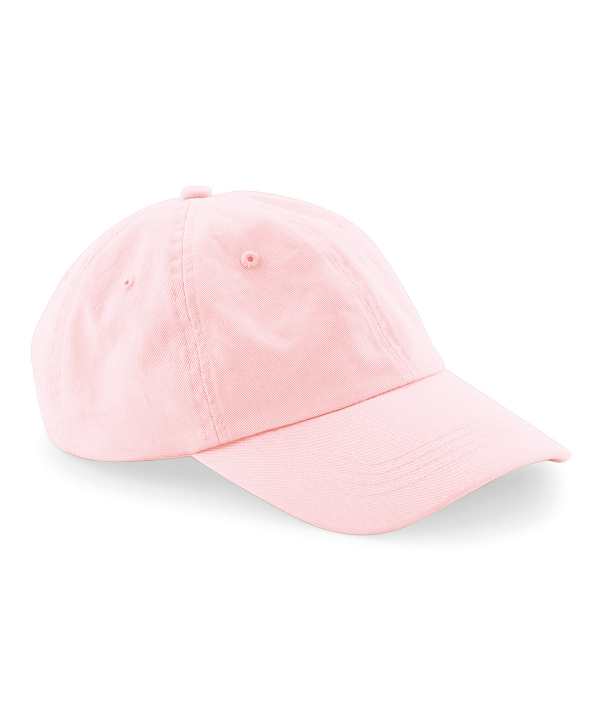 Organic cotton 6-panel dad cap | powder pink