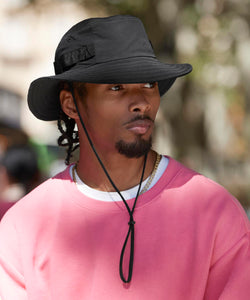 Outdoor adventure sun hat | black