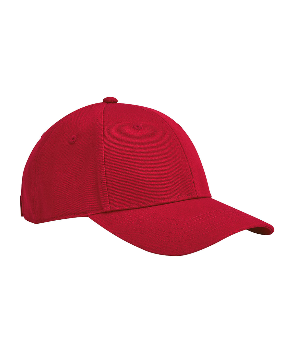 EarthAware® junior classic organic cotton 6-panel cap | classic red