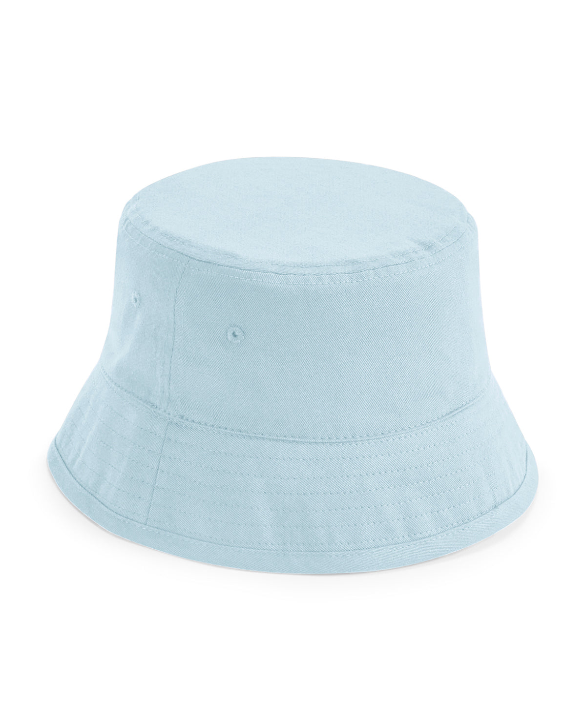 Junior organic cotton bucket hat | powder blue