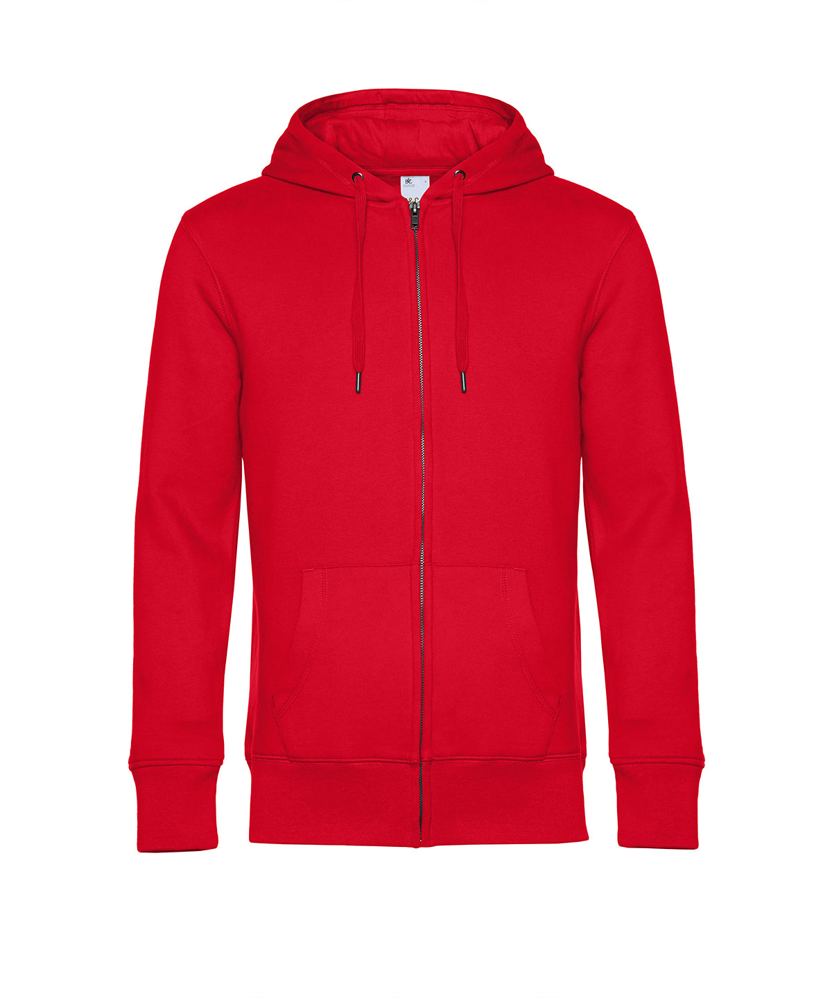 BC KING Zipped Hood | Red