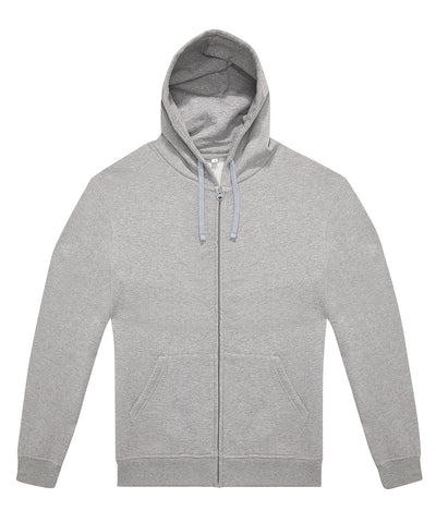 BC ID334 zip hoodie | sport grey