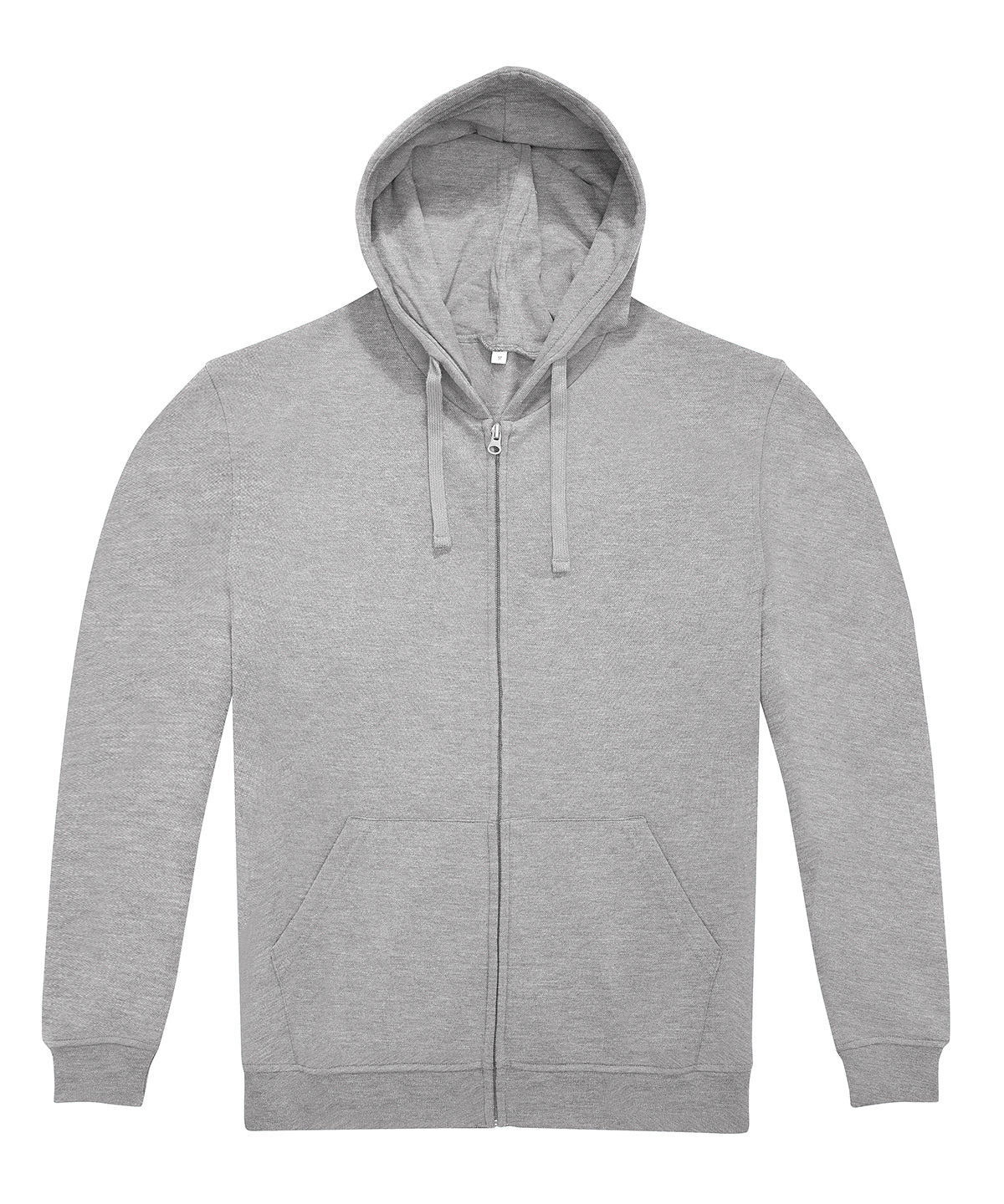 BC ID224 zip hoodie | sport grey