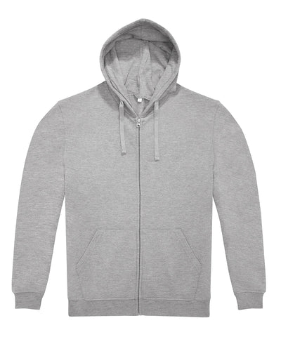 BC ID224 zip hoodie | sport grey