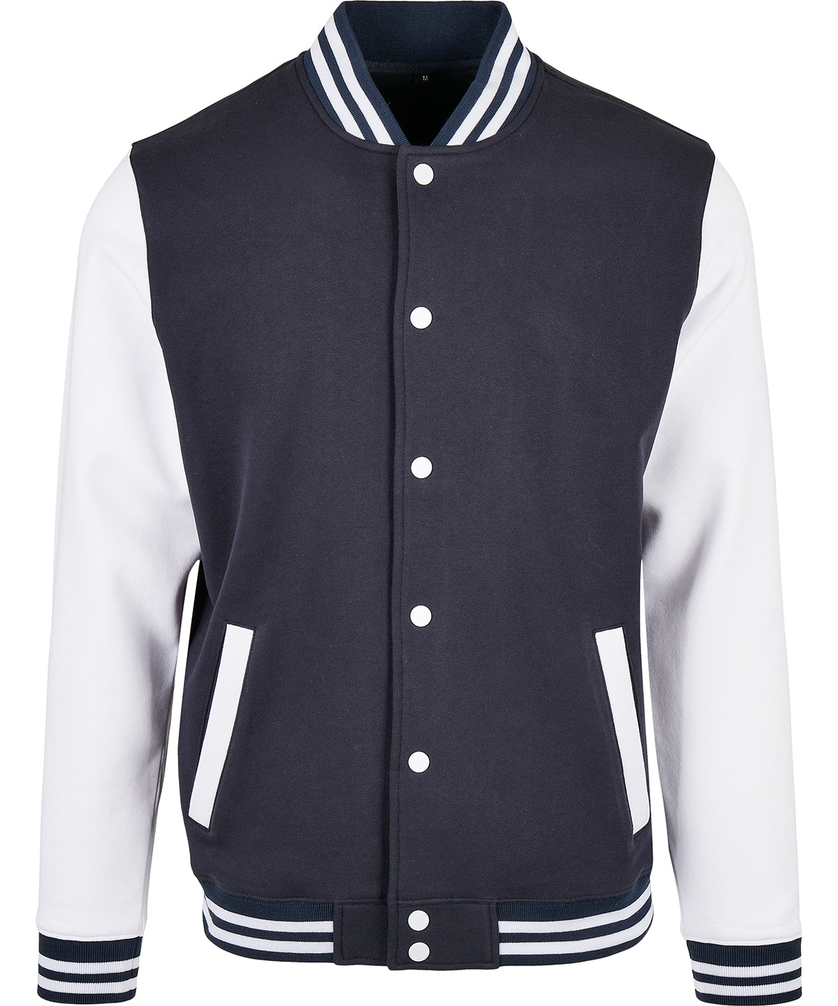 Basic college jacket | navy/white