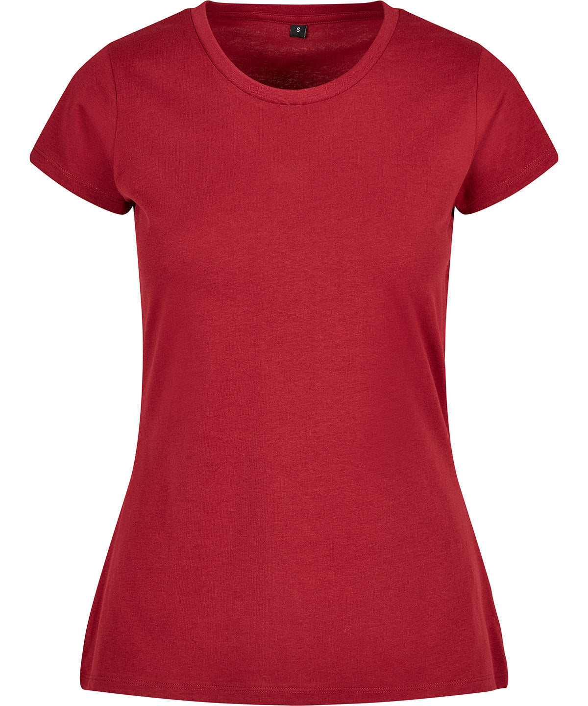 Womens basic tee | burgundy
