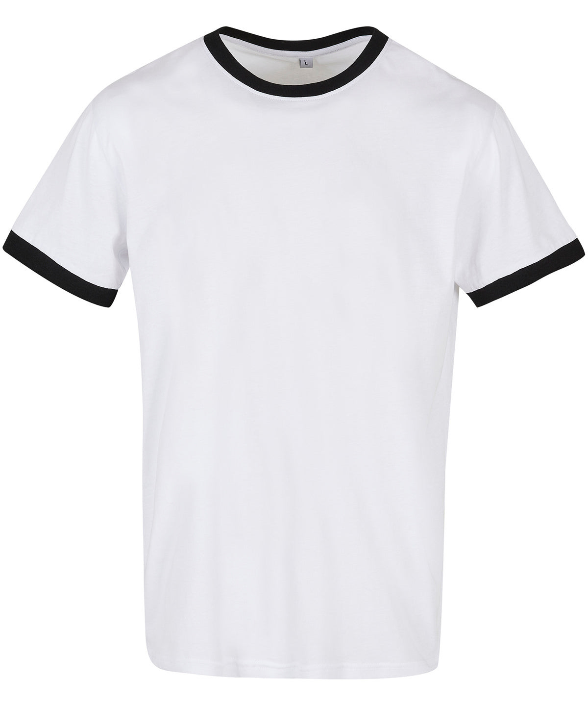 Ringer tee | white/black