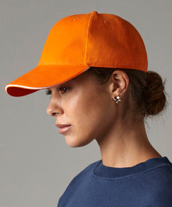 Athleisure 6-panel cap | black/yellow