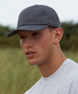 Organic cotton 6-panel cap | black