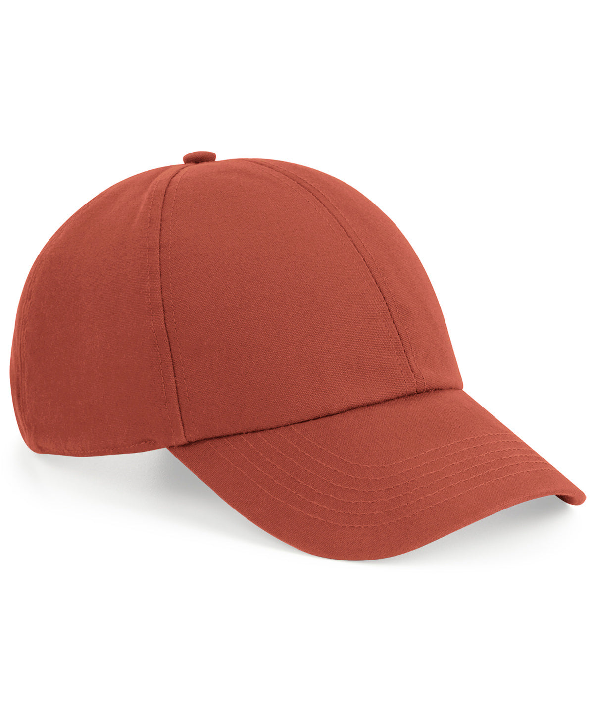 Organic cotton 6-panel cap | terracotta