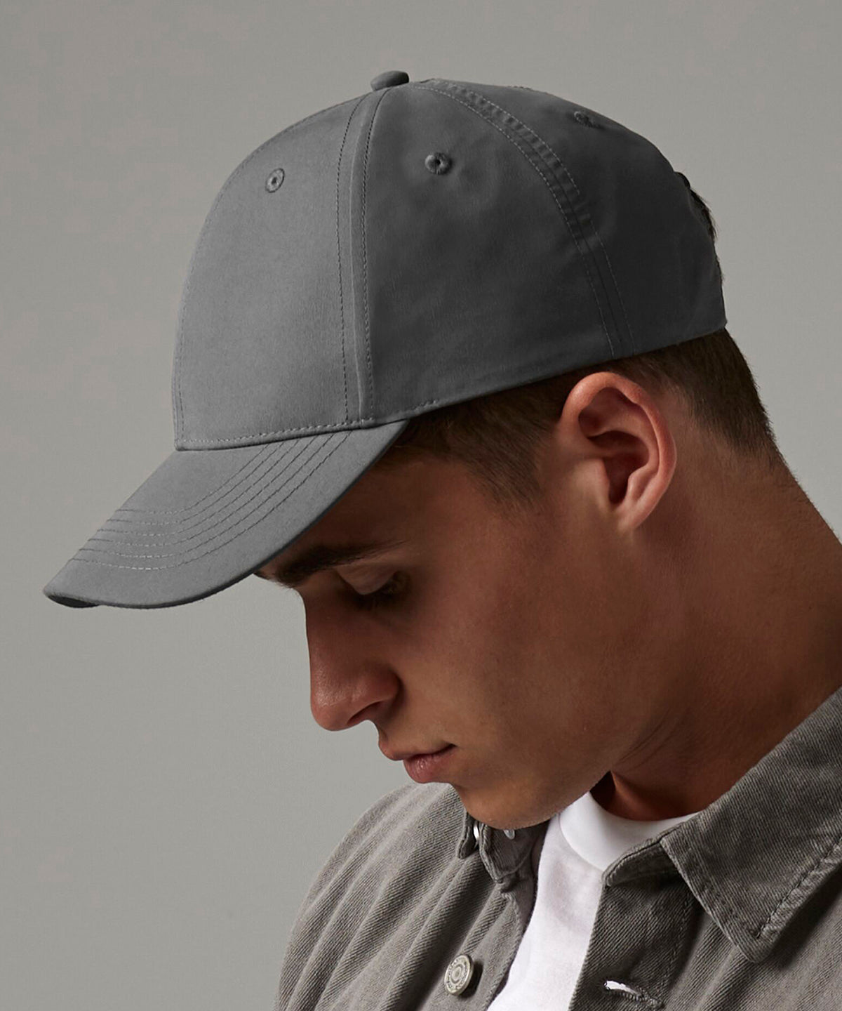 Recycled pro-style cap | graphite grey