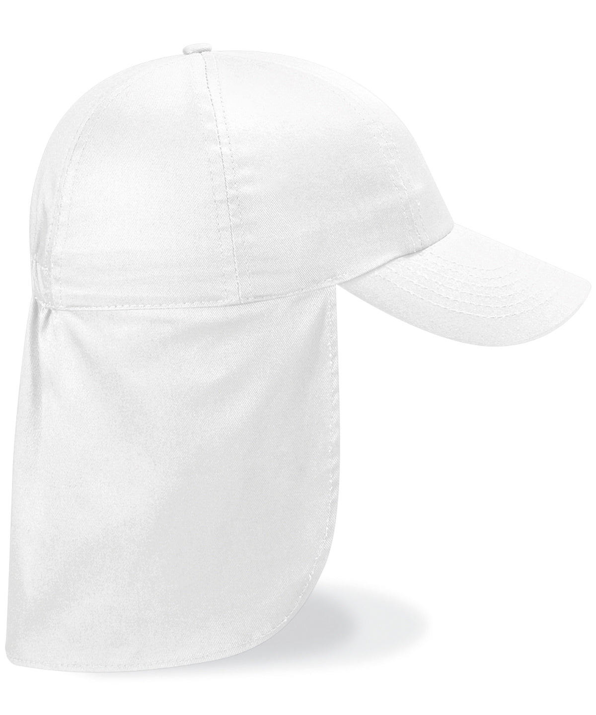 Junior legionnaire-style cap | White