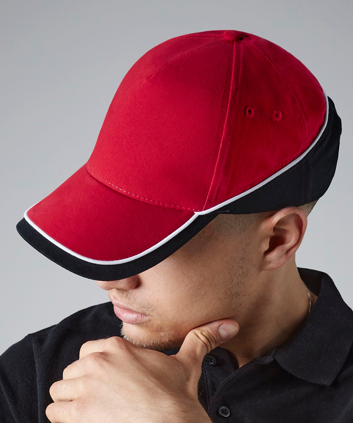 Teamwear competition cap | orange/black/white