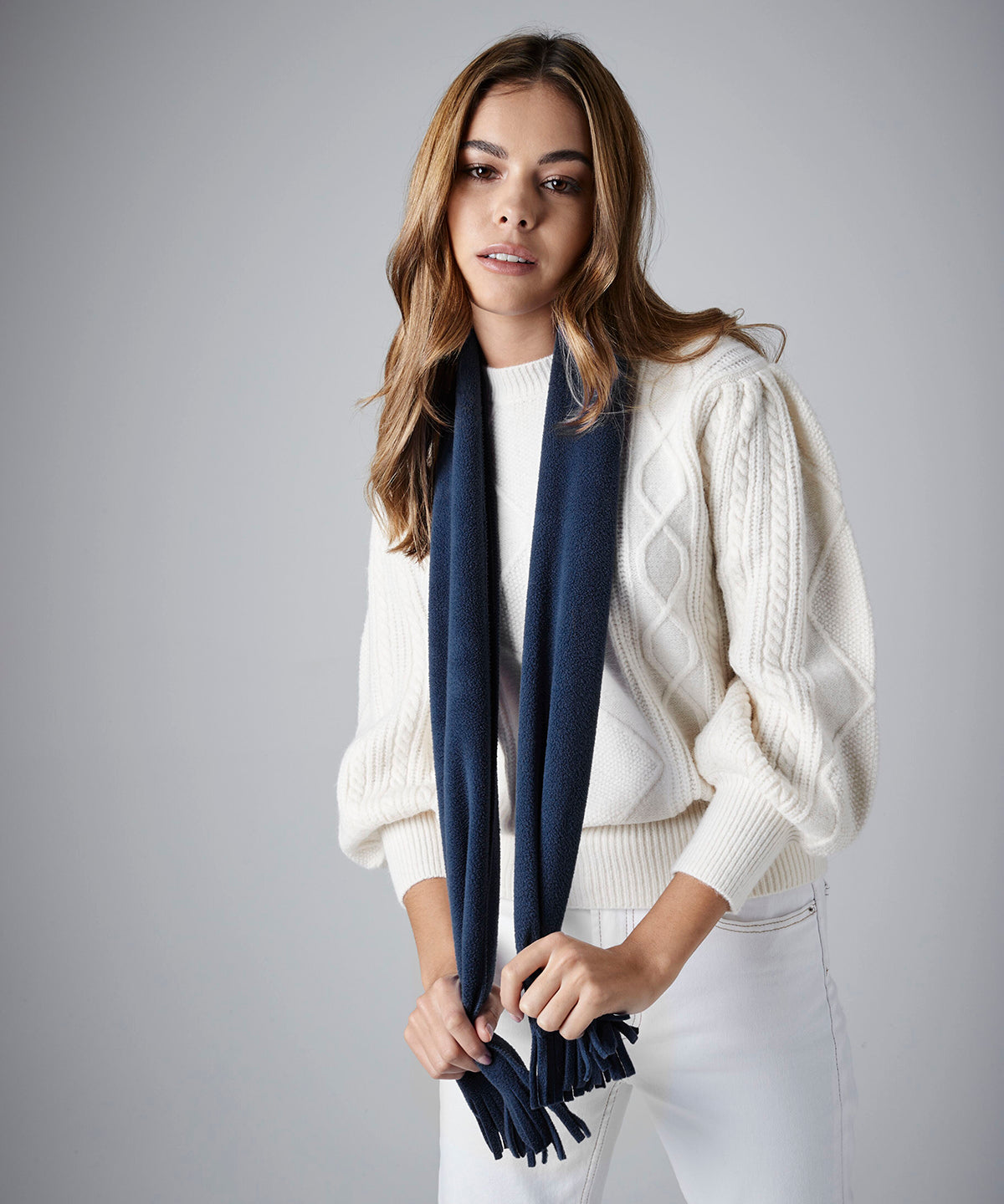Suprafleece® Dolomite scarf | french navy