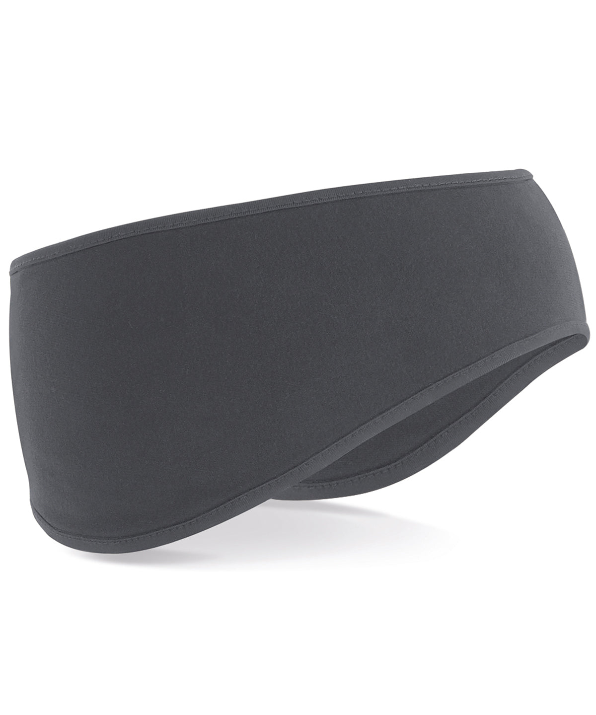 Softshell sports tech headband | graphite grey