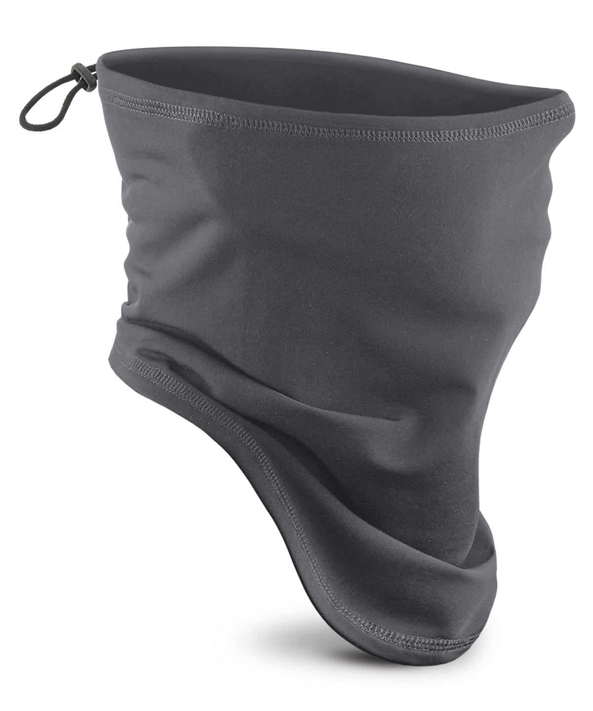 Softshell sports tech neck warmer | graphite grey