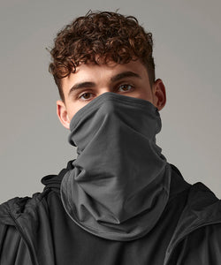 Softshell sports tech neck warmer | black
