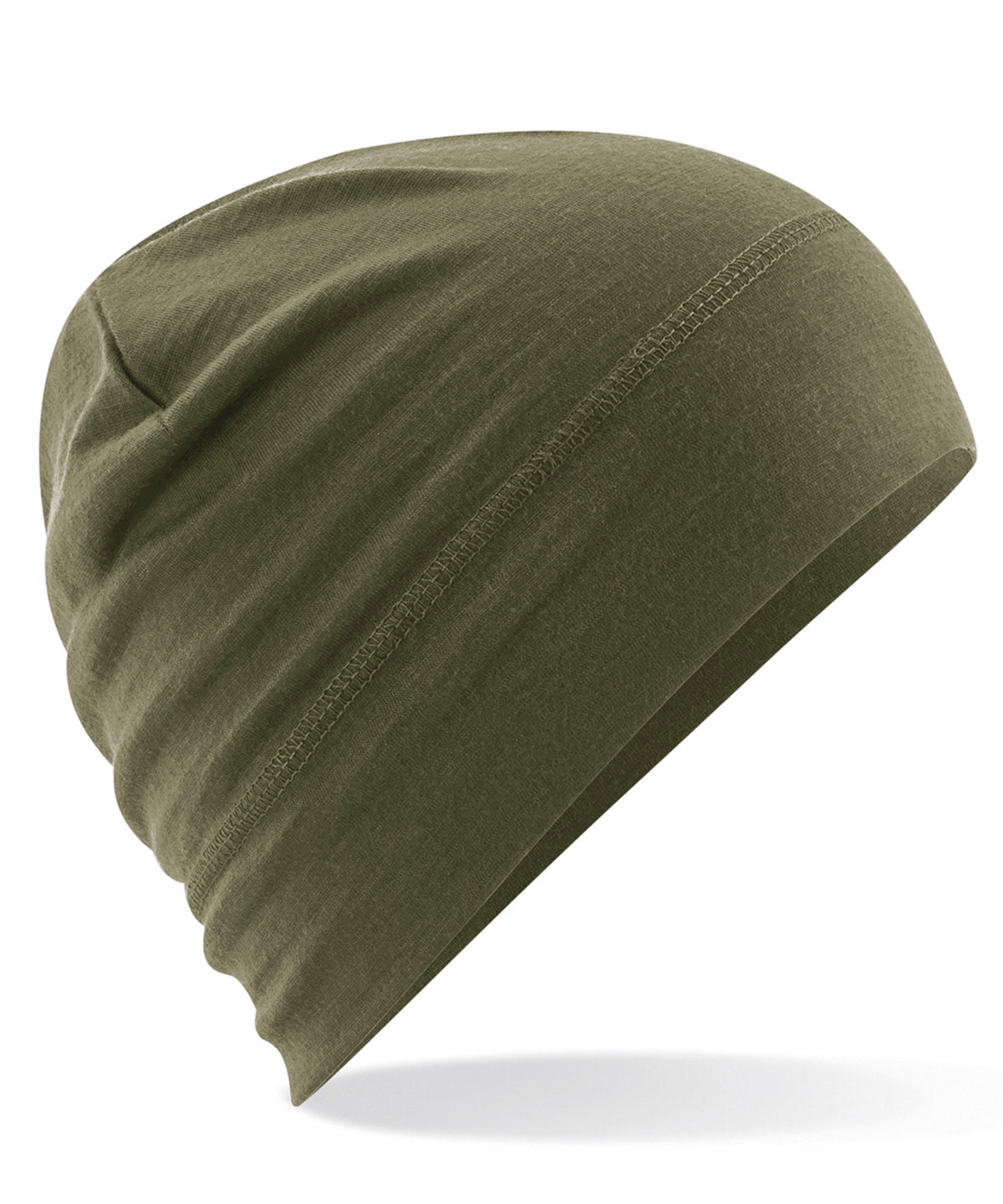 Merino beanie | military green