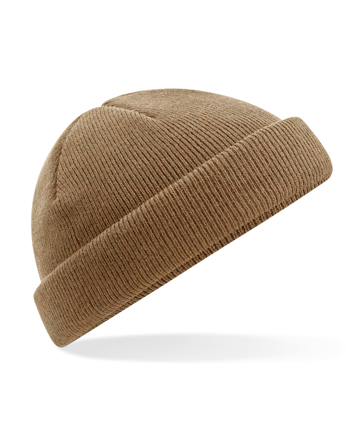Recycled mini fisherman beanie | biscuit