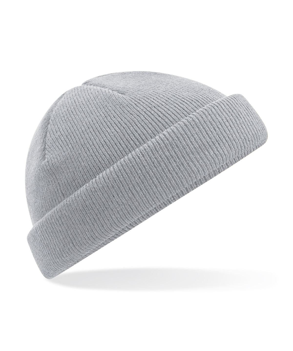 Recycled mini fisherman beanie | light grey