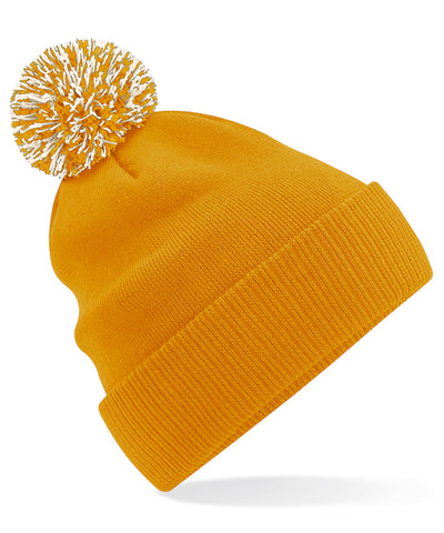 Snowstar® beanie | mustard/off white