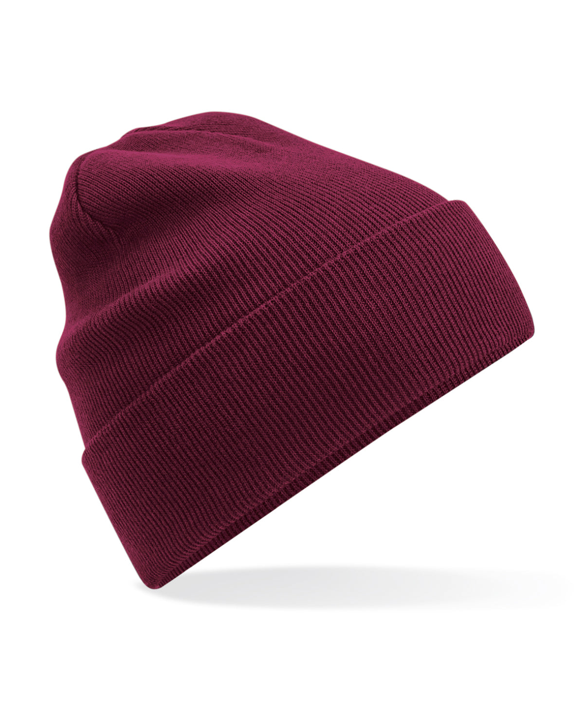 Organic cotton original cuffed beanie | burgundy