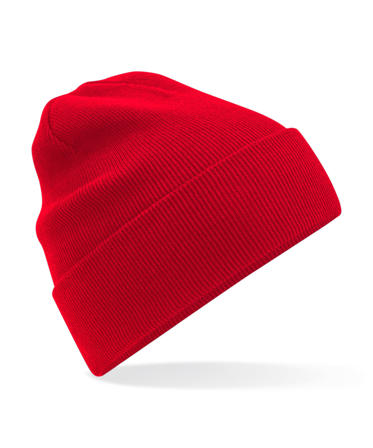 Organic cotton original cuffed beanie | classic red
