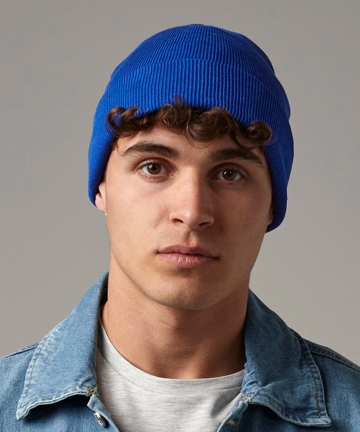 Organic cotton original cuffed beanie | black