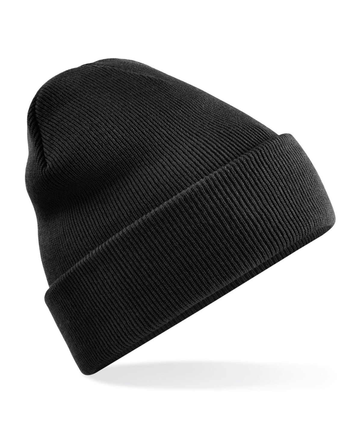 Recycled original cuffed beanie | black