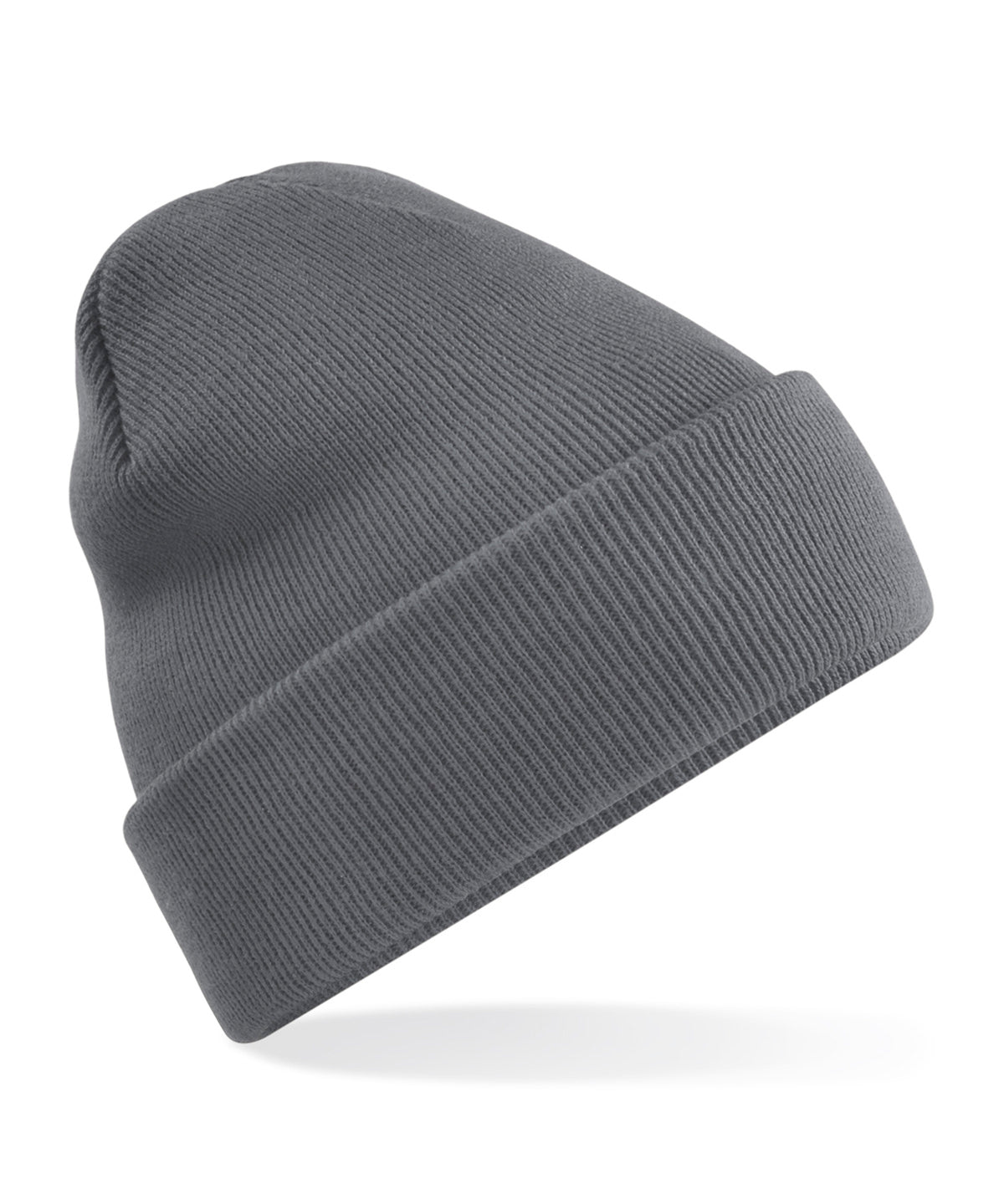 Recycled original cuffed beanie | graphite grey