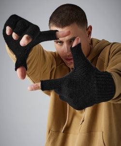 Fingerless gloves | black