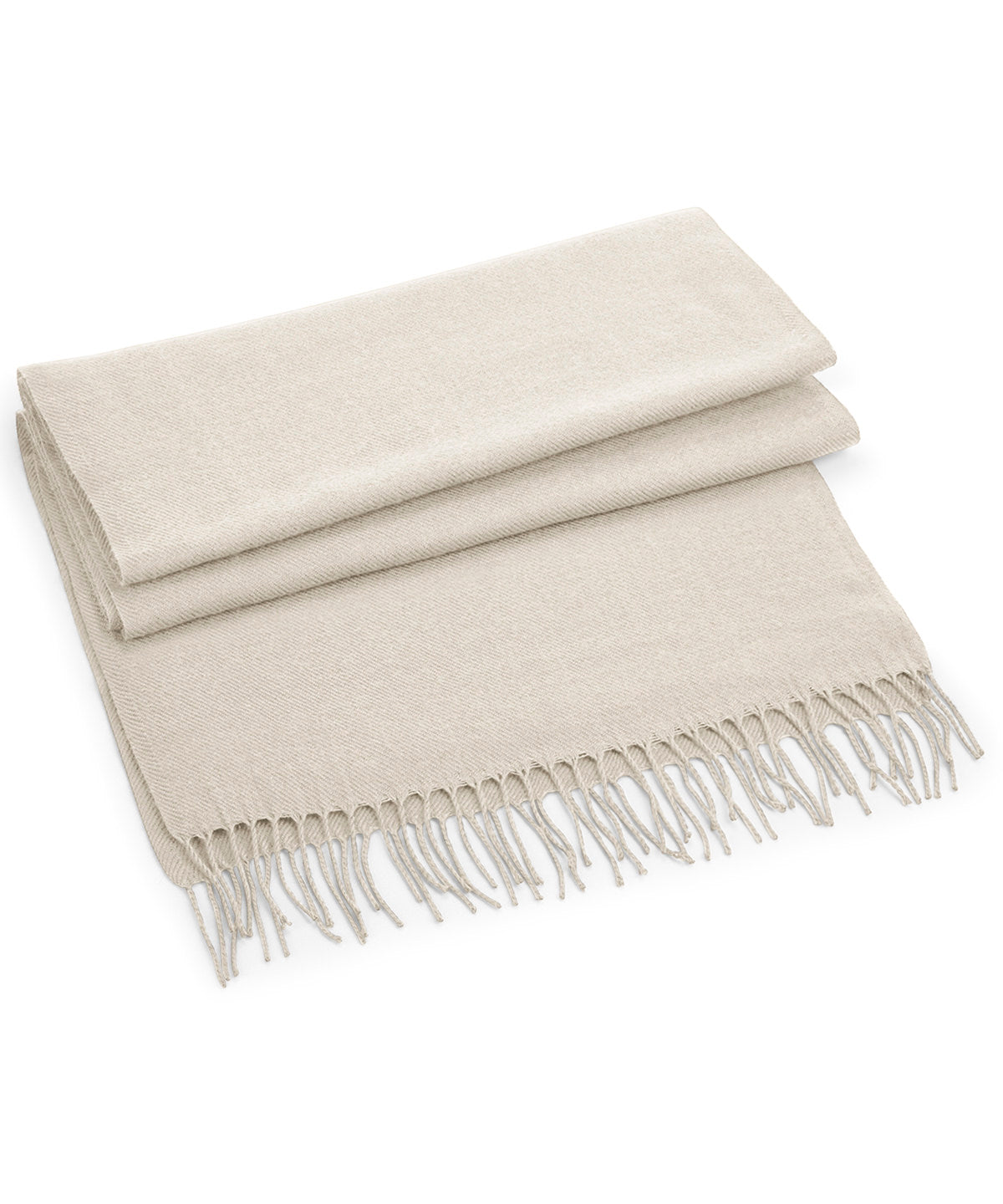 Classic woven scarf | almond