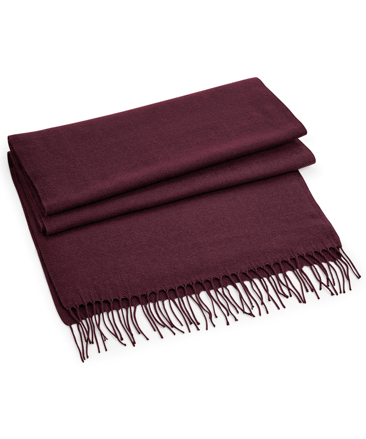 Classic woven scarf | burgundy