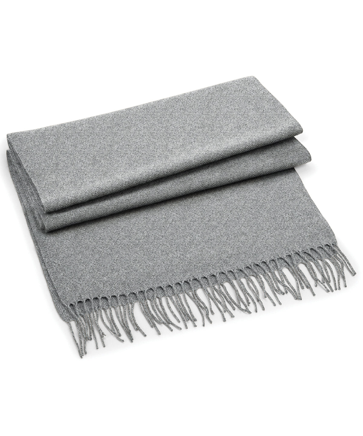 Classic woven scarf | heather grey
