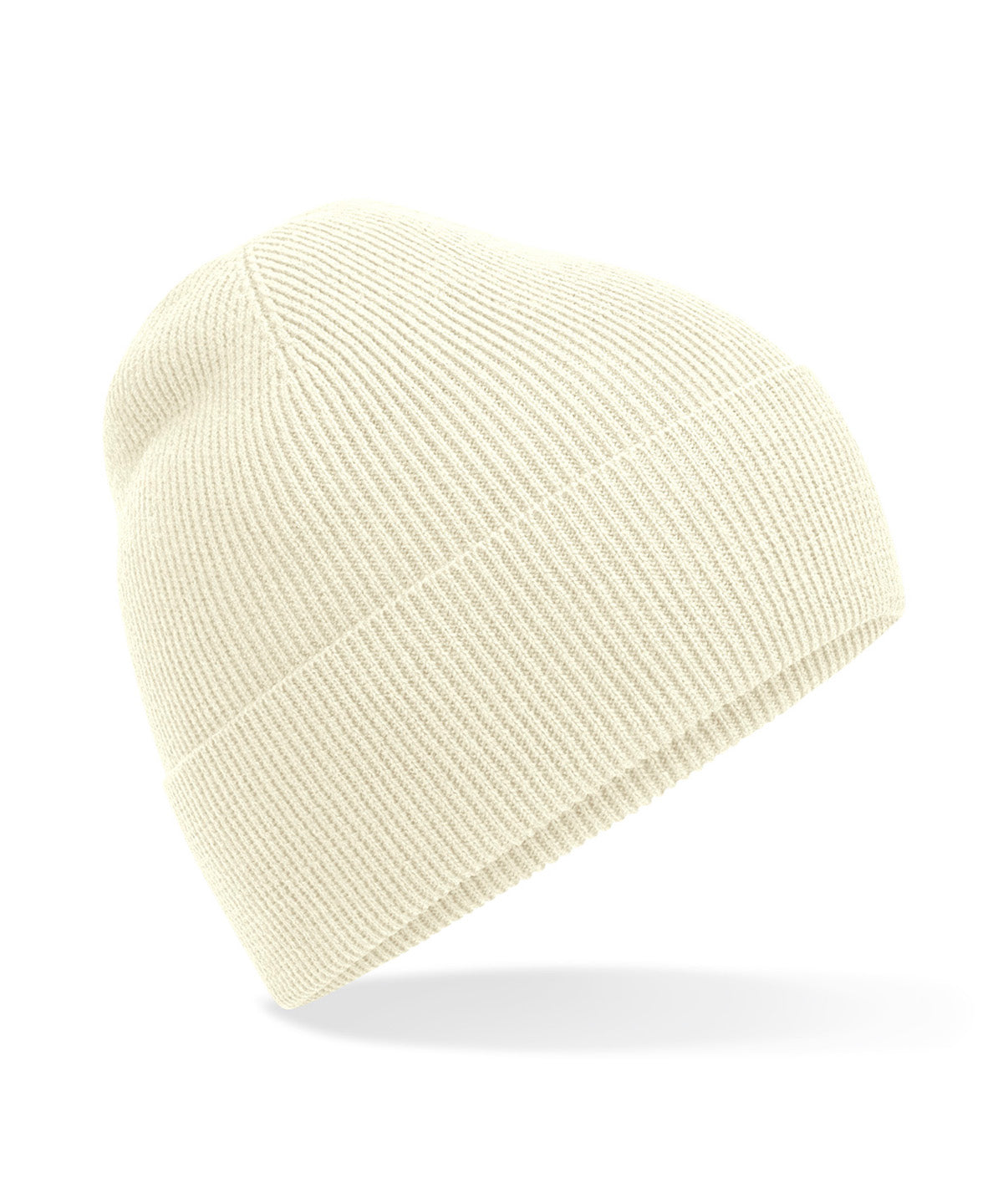 Organic cotton fine knit beanie | sand