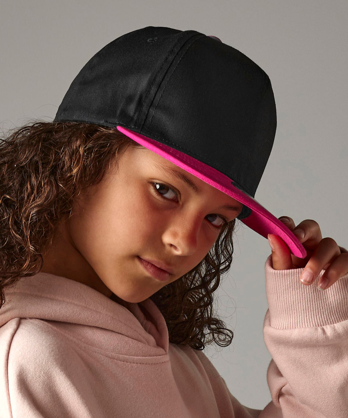 Youth snapback | black/surf blue