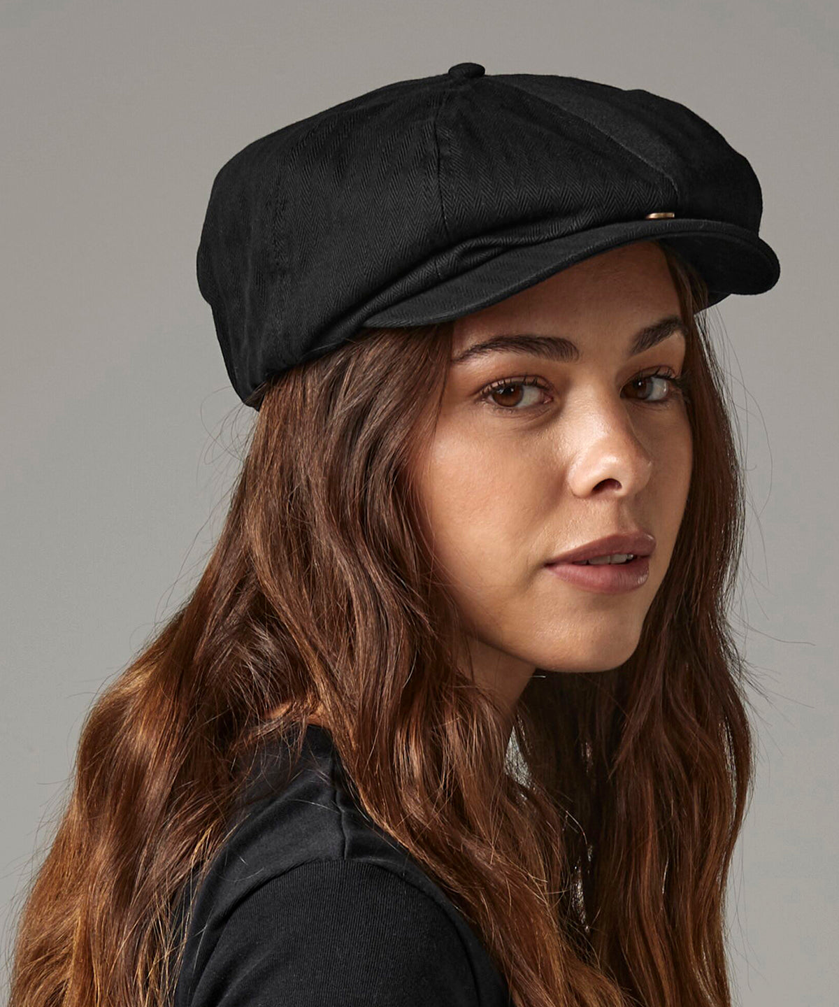 Newsboy cap | black