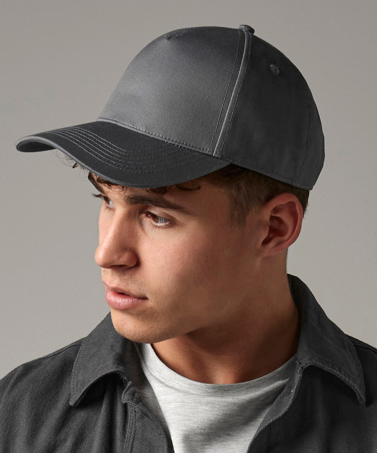 Urbanwear 5-panel snapback | black