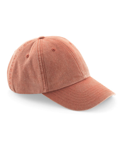 Low-profile vintage cap | vintage orange