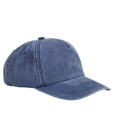 Relaxed 5-panel vintage cap | vintage denim
