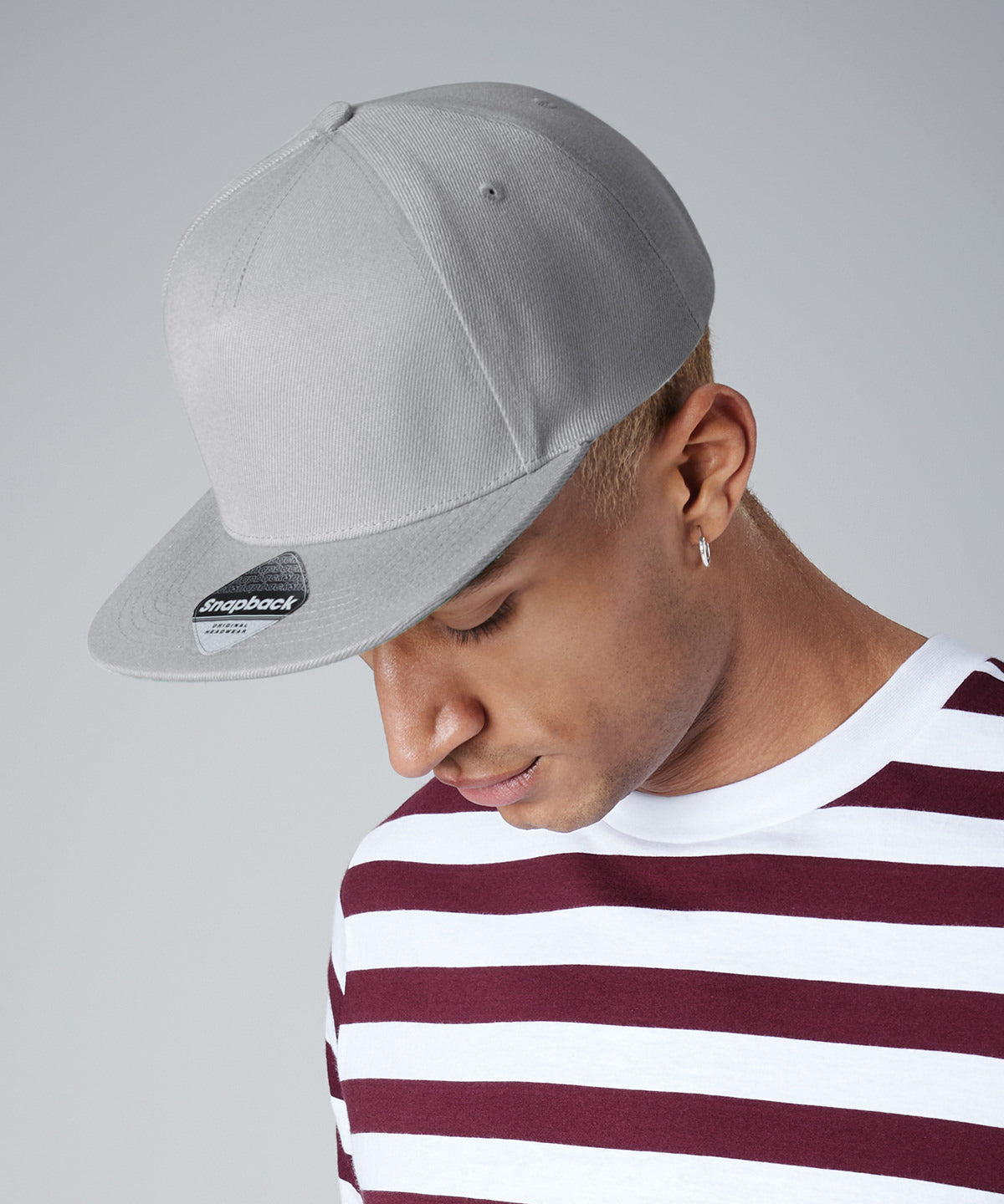 Original flat peak snapback | Classic Red/Black