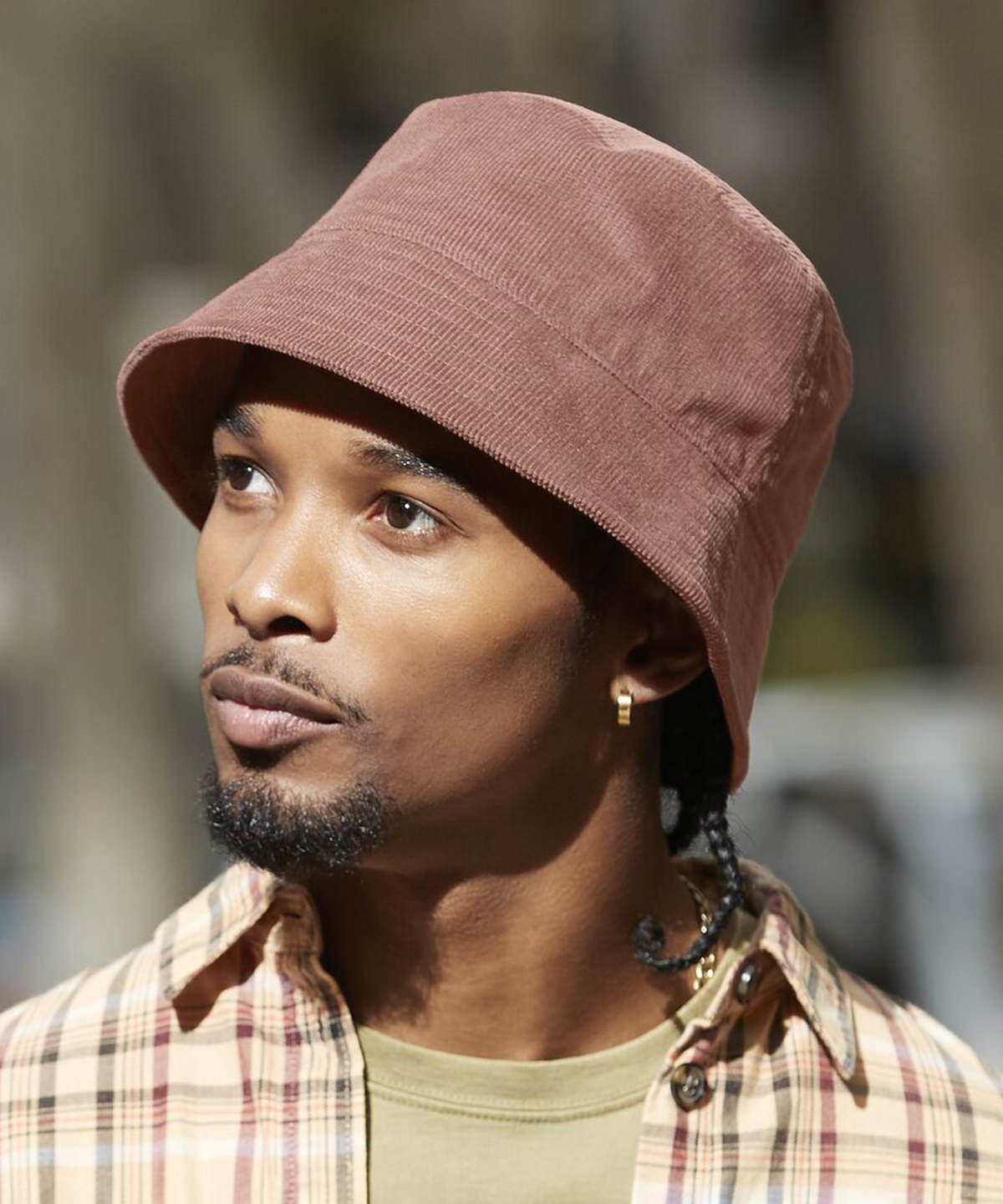 EarthAware® organic cord bucket hat | forest night