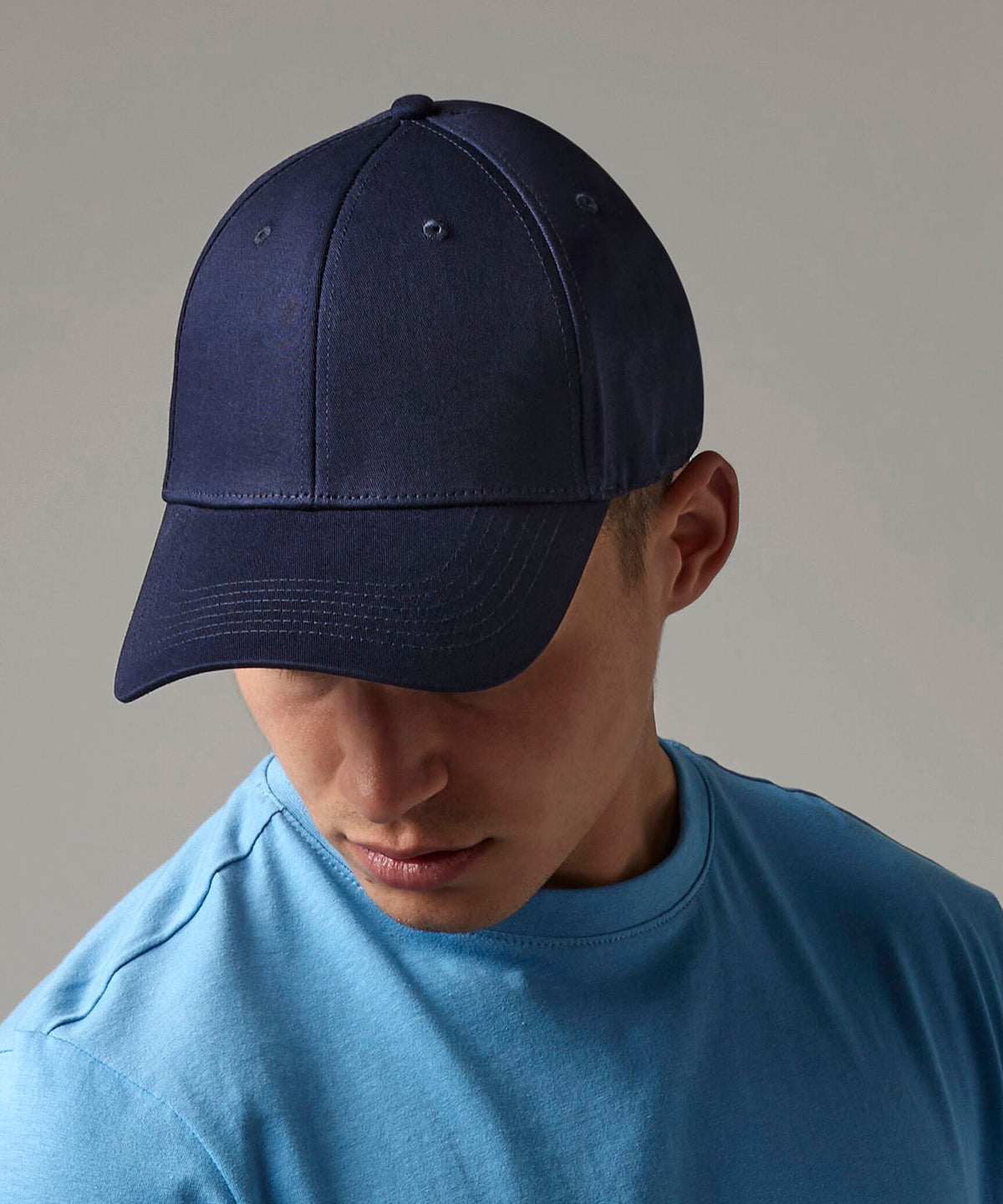 EarthAware® organic cotton stretch-fit cap | black