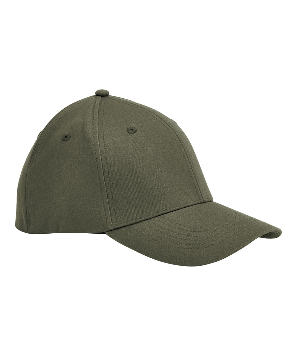 EarthAware® organic cotton stretch-fit cap | olive green