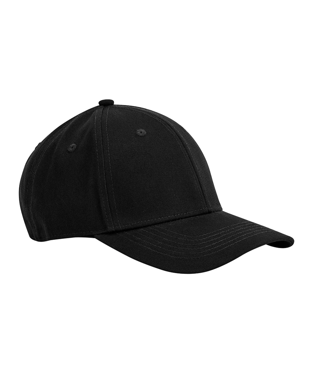 EarthAware® classic organic cotton 6-panel cap | black